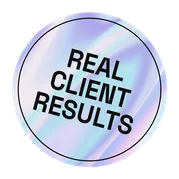 Real clients badge